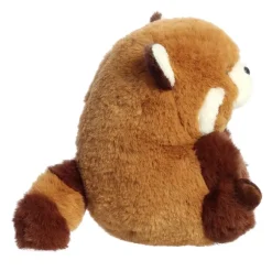 Aki the Stuffed Red Panda 5 Inch Rolly Pet Plush by Aurora
