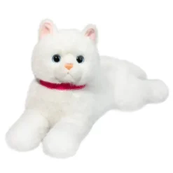 Alba the Stuffed DLux White Cat by Douglas