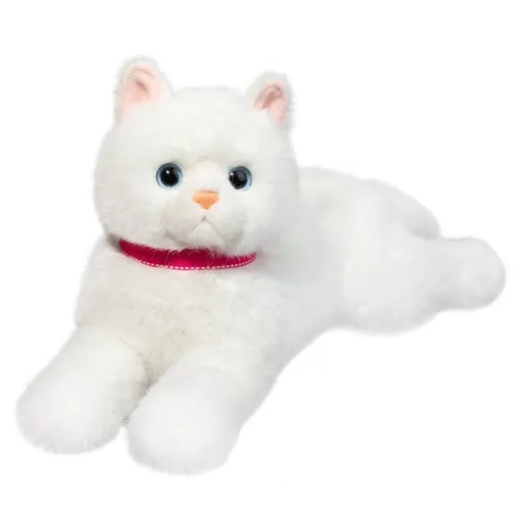 Alba the Stuffed DLux White Cat by Douglas