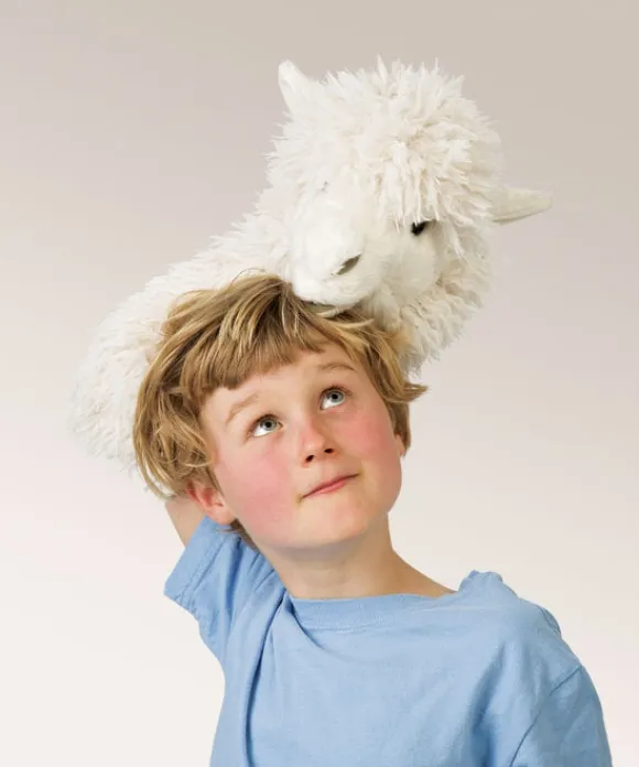 Alpaca Stage Puppet by Folkmanis Puppets