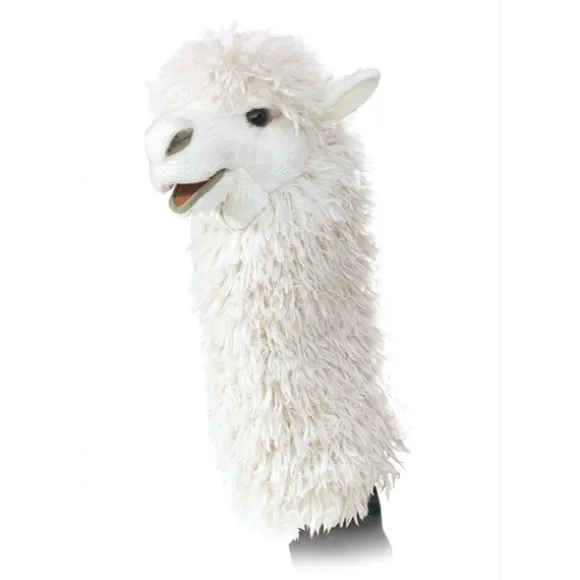 Alpaca Stage Puppet by Folkmanis Puppets