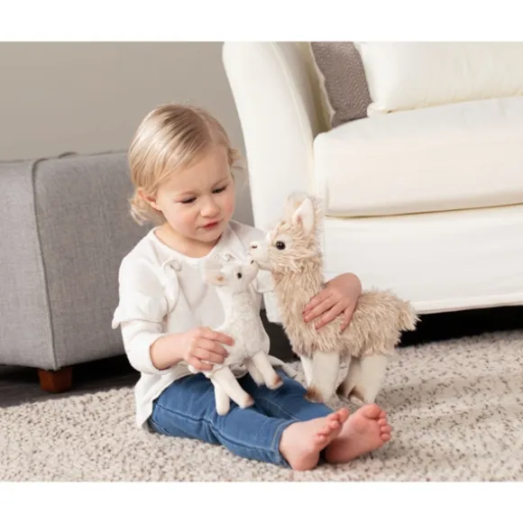 Animalcraft Small Plush Llama Stuffed Animal by Demdaco