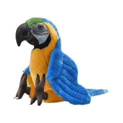 Artist Collection Realistic Plush Blue and Yellow Macaw by Wild Republic