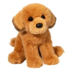August the 9 Inch Stuffed Golden Retriever by Douglas