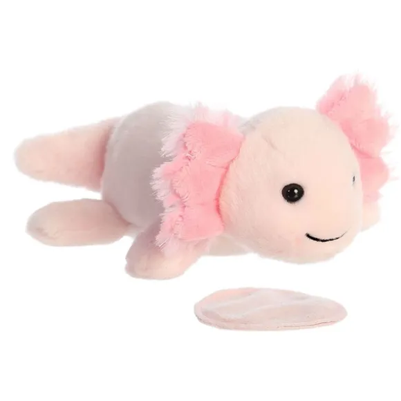 Axel the Stuffed Axolotl Magnetic Shoulderkins Plush by Aurora