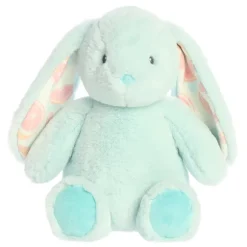 Baby Safe Dewey Plush Bunny Rabbit Flourish Seafoam by Ebba