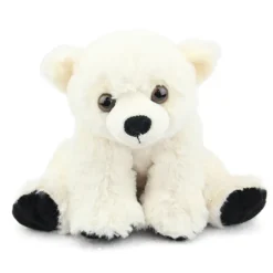 Baby Stuffed Polar Bear Mini Cuddlekin by Wild Republic