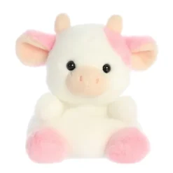 Belle the Plush Strawberry Cow Palm Pals by Aurora