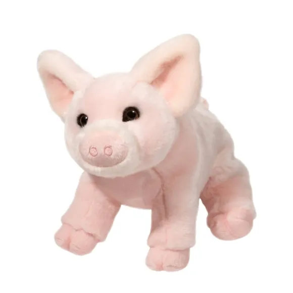 Bettina the Sitting Plush Pig by Douglas