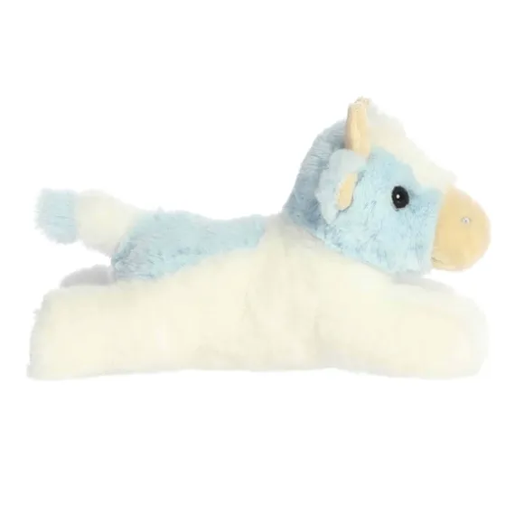 Billie the Plush Blueberry Cow Mini Flopsie by Aurora