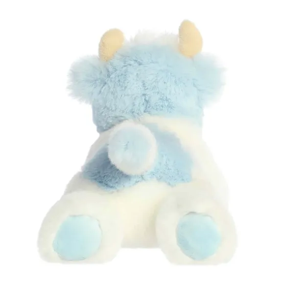 Billie the Plush Blueberry Cow Mini Flopsie by Aurora