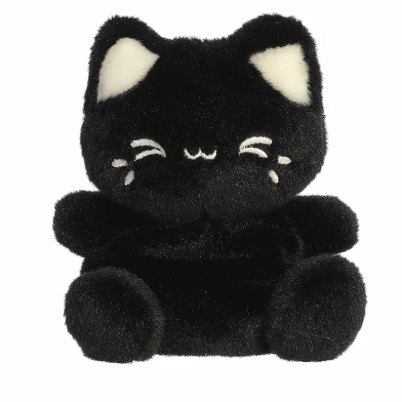 Black Sesame Plush Meowchi Cat Palm Pals by Aurora
