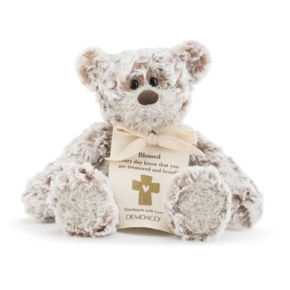 Blessing Mini Giving Bear 8.5 Inch Plush Teddy Bear by Demdaco