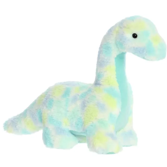 Blue Brachiosaurus Stuffed Animal Watercolor Dinos by Aurora