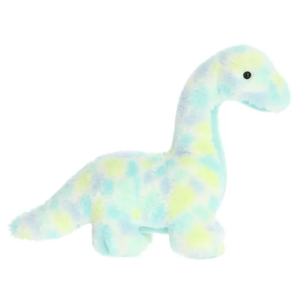 Blue Brachiosaurus Stuffed Animal Watercolor Dinos by Aurora