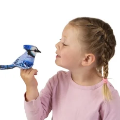 Blue Jay Finger Puppet by Folkmanis Puppets