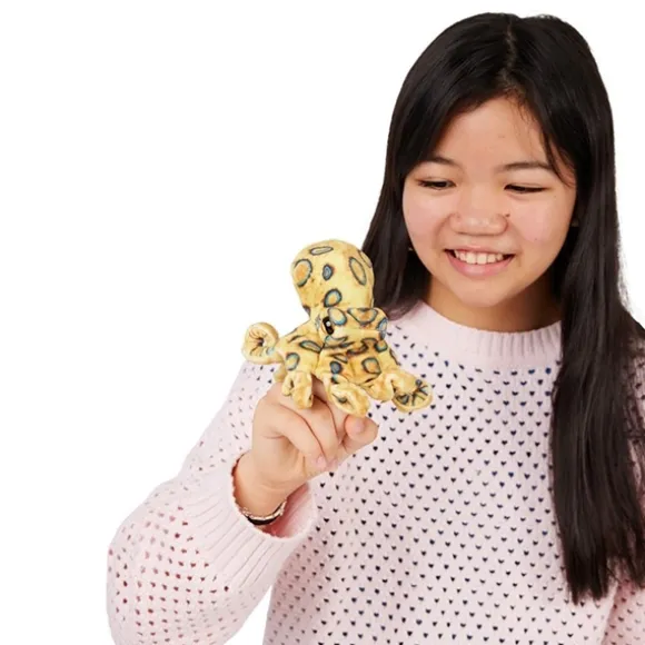 Blue-Ringed Octopus Finger Puppet by Folkmanis Puppets