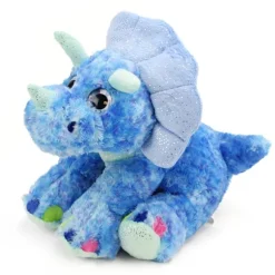 Blue Stuffed Triceratops Sweet and Sassy Plush Animal by Wild Republic