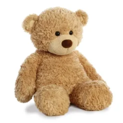 Bonny the Fuzzy Tan Teddy Bear by Aurora