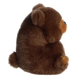 Brambles the Stuffed Brown Bear 5 Inch Rolly Pet by Aurora