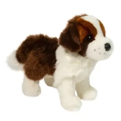 Brutus the Standing Stuffed St. Bernard Dog by Douglas