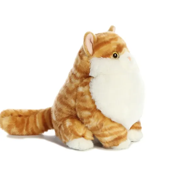 Butterball the Stuffed Orange Tabby Cat Fat Cats by Aurora