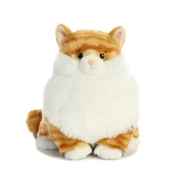 Butterball the Stuffed Orange Tabby Cat Fat Cats by Aurora