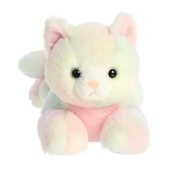 Calli the Plush Rainbow Kitten Flopsie by Aurora