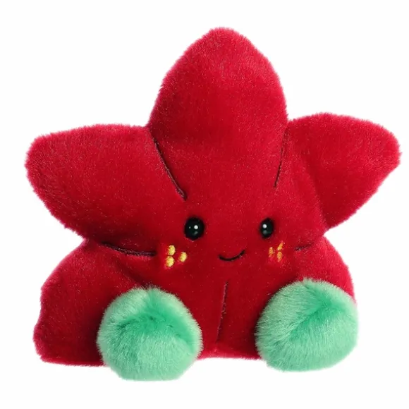 Carmine the Plush Poinsettia Palm Pals by Aurora