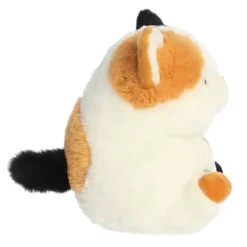 Caroline the Calico Cat Stuffed Animal 5 Inch Rolly Pet by Aurora