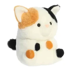 Caroline the Calico Cat Stuffed Animal 5 Inch Rolly Pet by Aurora