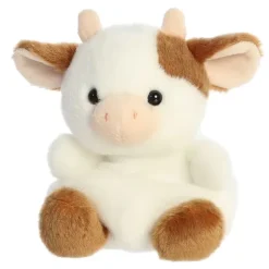 Caroline the Plush Brown Cow Palm Pals by Aurora