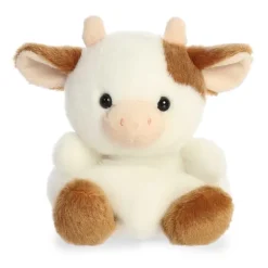 Caroline the Plush Brown Cow Palm Pals by Aurora
