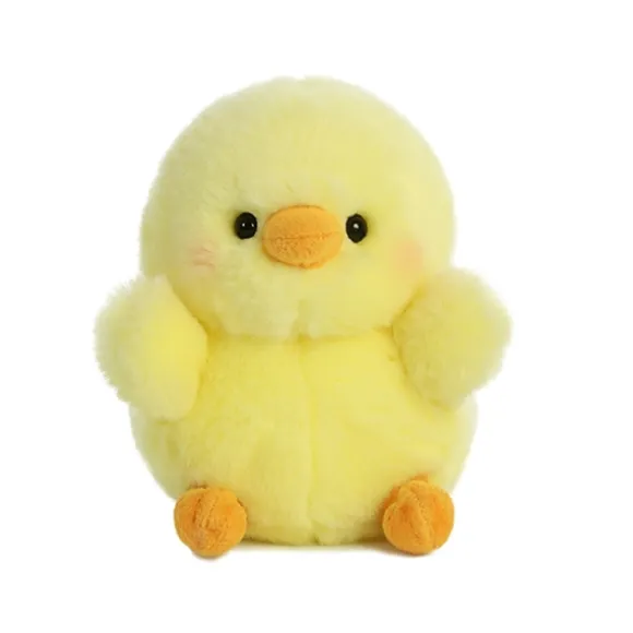 Chickadee the Chick Stuffed Animal 5 Inch Rolly Pet by Aurora