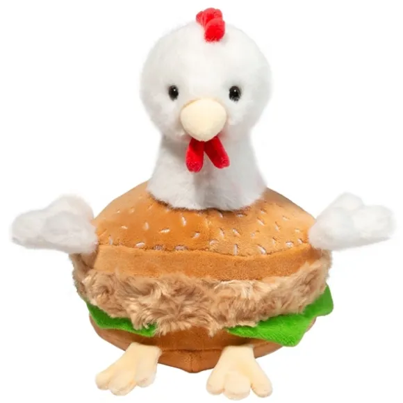 Chicken Sandwich Stuffed Animal Macaroon Plush by Douglas