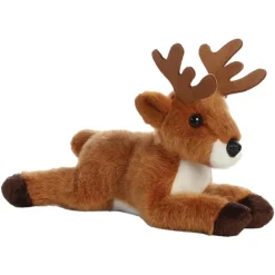 Chuck the Stuffed Buck Plush Mini Flopsie Deer by Aurora