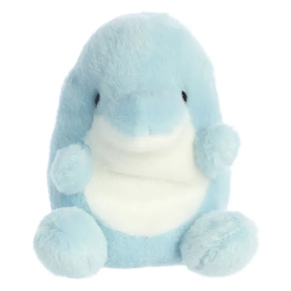 Clicks the Stuffed Dolphin Palm Pals Plush by Aurora