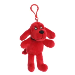 Clip-On Plush Clifford the Big Red Dog Bag Charm by Aurora
