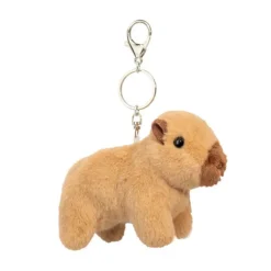 Clip-On Stuffed Capybara Bag Charm by Douglas