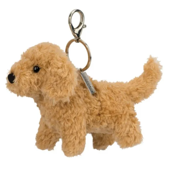 Clip-On Stuffed Doodle Dog Bag Charm by Douglas