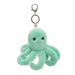 Clip-On Stuffed Octopus Bag Charm by Douglas