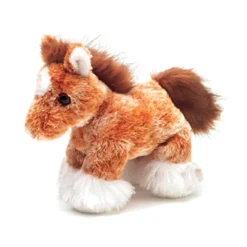 Clyde the Stuffed Clydesdale Horse Mini Flopsie by Aurora