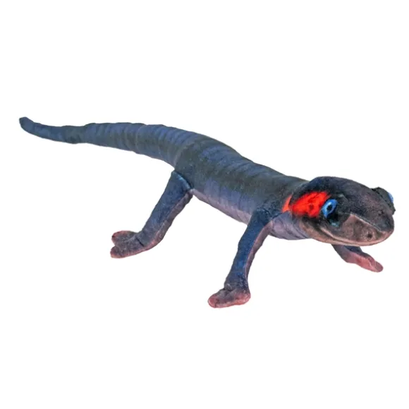 Coilkins Posable Stuffed Red Cheeked Salamander by Wild Republic