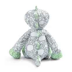 Color Me Plush Dinosaur with Washable Markers by Demdaco