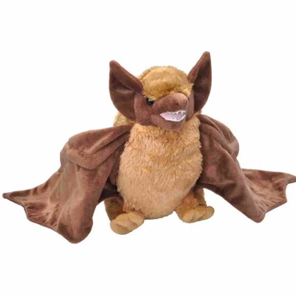 Cuddlekins Brown Bat Stuffed Animal by Wild Republic