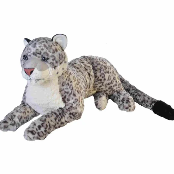 Cuddlekins Jumbo Snow Leopard Stuffed Animal by Wild Republic