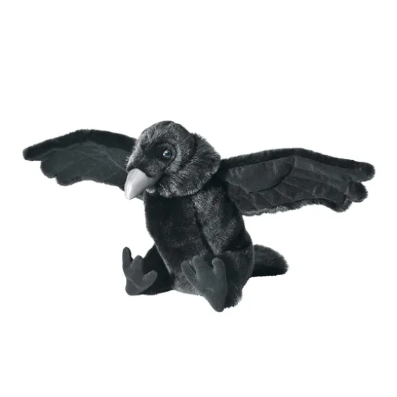 Cuddlekins Raven Stuffed Animal by Wild Republic