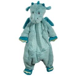 Demitri Dragon Baby Safe Plush Sshlumpie Lovey Toy by Douglas
