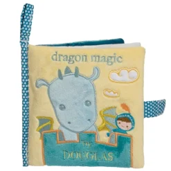 Demitri Dragon Plush Activity Book for Babies by Douglas