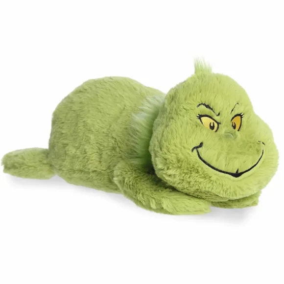 Dr. Seuss Grinch 18 Inch Snoozles Stuffed Animal by Aurora